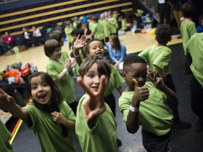 William Patten 'Dancers in Residence' Performance - Year 1 in their holding space.jpg