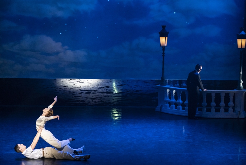 Julian Craster (Dominic North), Victoria Page (Ashley Shaw) and Boris Lermontov (Adam Cooper) - The Red Shoes