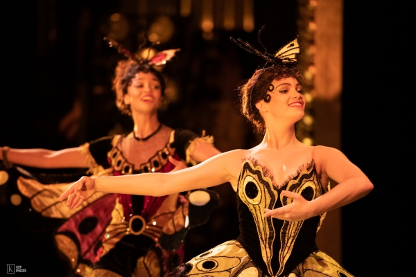 The Ballet Scene at An Opera House in Matthew Bourne's Swan Lake