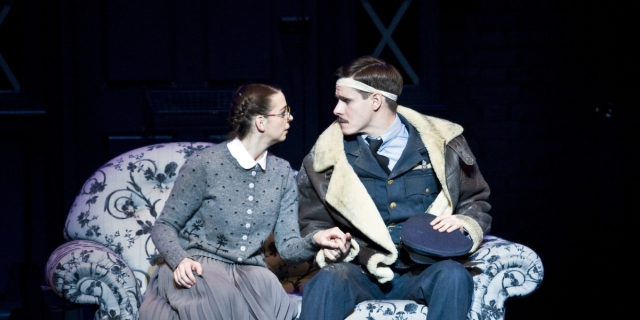 Cinderella (Kerry Biggin) and Harry, the Pilot (Sam Archer) in Matthew Bourne's Cinderella
