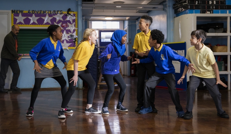 Roger Ascham Dancers in Residence in Rehearsals