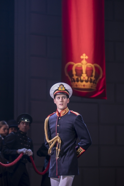 The Prince (Dominic North) in Matthew Bourne's Swan Lake