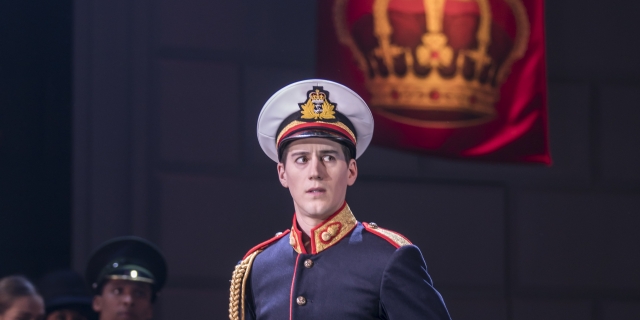 The Prince (Dominic North) in Matthew Bourne's Swan Lake