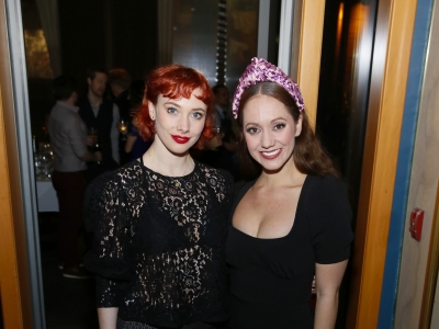 Cordelia Braithwaite and Ashley Shaw at Matthew Bourne's Cinderella Opening Night in LA